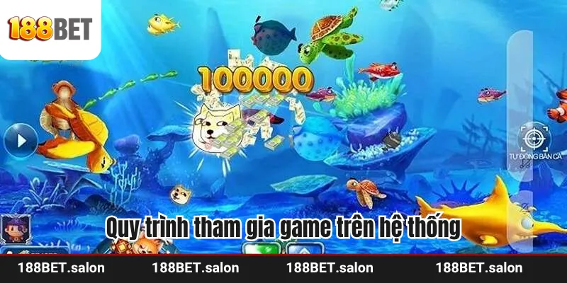 Quy trình tham gia game trên hệ thống