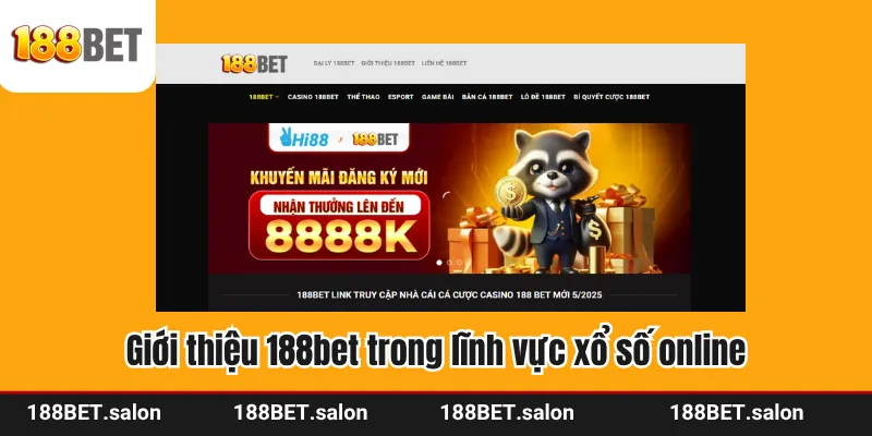 Giới thiệu 188bet trong lĩnh vực xổ số online